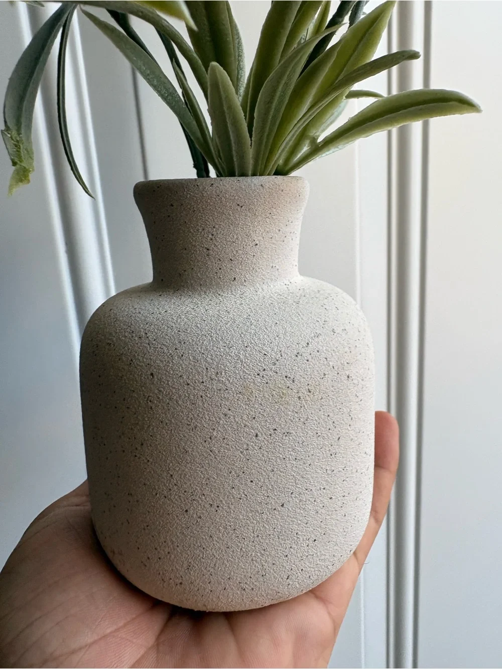 Artificial Lavender Flower Arrangement in Vase from Threshold